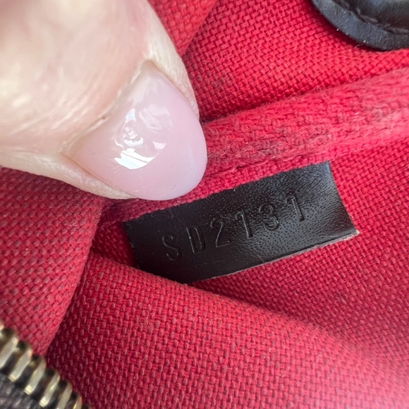 Louis Vuitton Damier Ebene Eva clutch - Picture 12 of 13